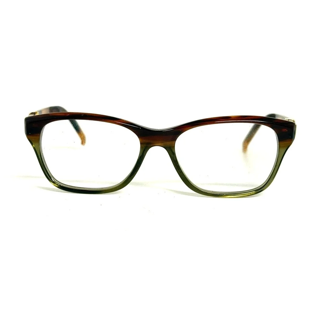 Robert Marc Handmade France Eyeglasses Tortoise Olive Green Gradient Frames